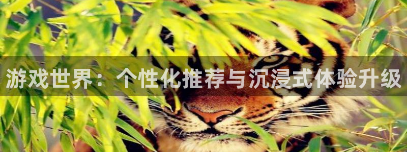 奇亿娱乐网页登录入口下载：游戏世界：个性化推荐与沉浸式体验升
